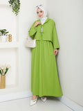 İki bağlamalı bürümcük kimono Etekli Takım